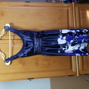 City studio Cocktail dress, blue color size 7 junior